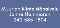 Muurlan kiinteistöpalvelu Janne Hammaren logo